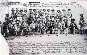 1927 - Groupe Lampião après l'attaque de la ville de Mossoró