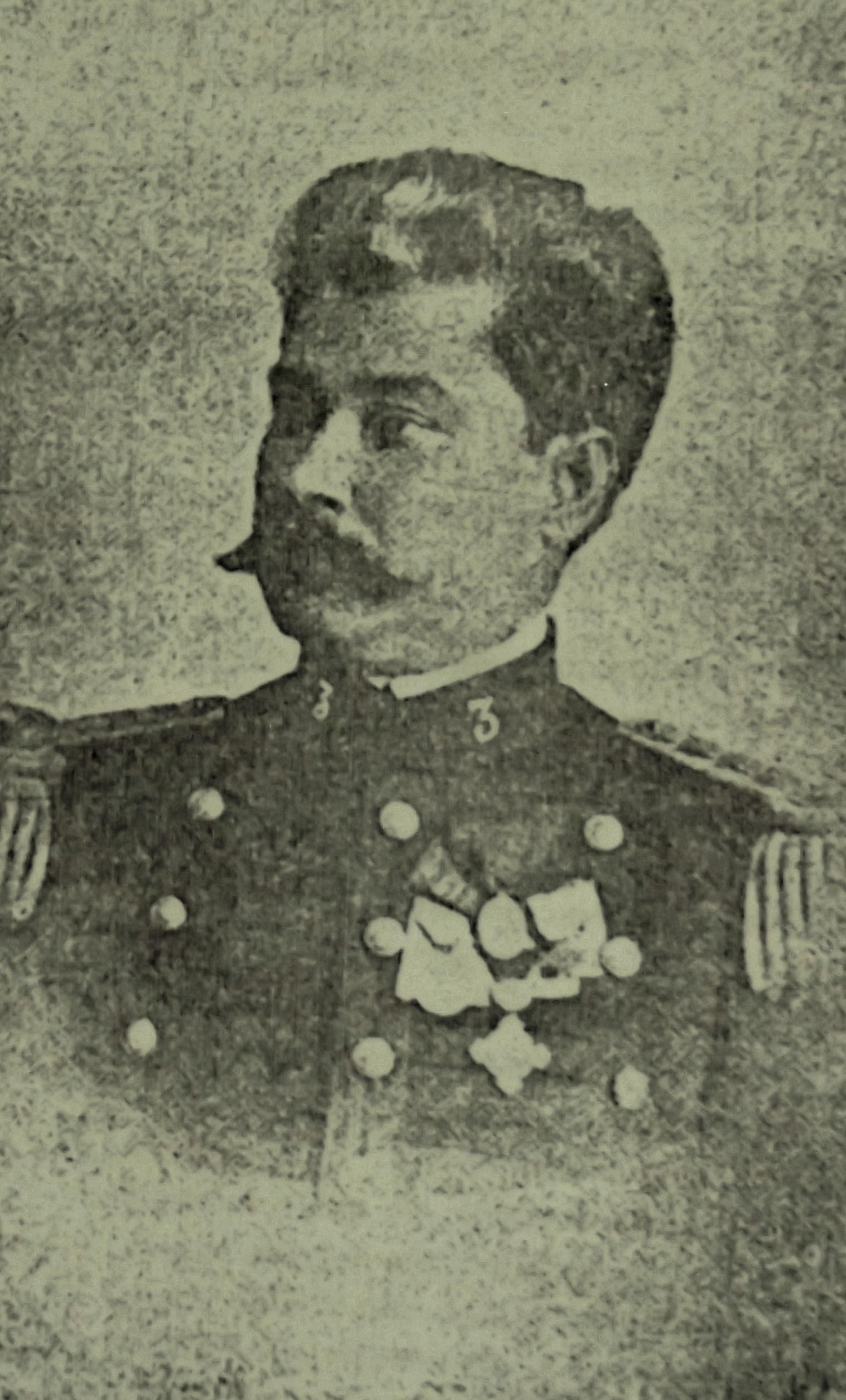 Tenente coronel Febrônio de Brito, comandante do 2º Batalhão de Caçadores em Natal, 1908