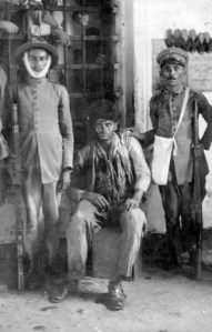 Le cangaceiro Jararaca arrêtés après l'attaque de la ville de Mossoro dans l'état de Rio Grande do Norte