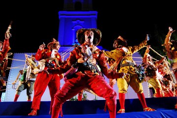 Espetáculo "Chuva de Balas", em Mossoró, Rio Grande do Norte