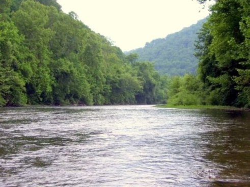 Imagem atual da região do Rio Tug