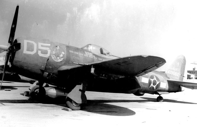 P-47 do Comandante Meira na Itália