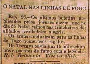 No dia 29 de dezembro de 1914, o jornal natalense A Republica publicou uma pequena nota sobre o fato