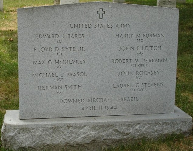 Túmulo dos aviadores mortos na amazônia