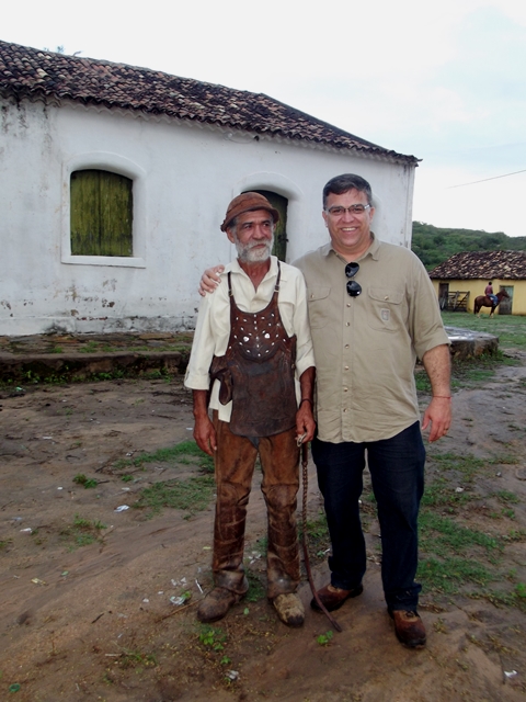Reencontrando o amigo Braz de Buíque, grande vaqueiro, afamado na sua ribeira e homem simples por natureza 