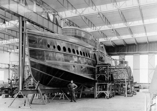 Neste plano o DO X mais parecia um navio