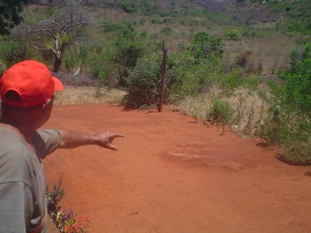 Outra área onde se posicionou as tropas policiais - Foto - Rostand Medeiros