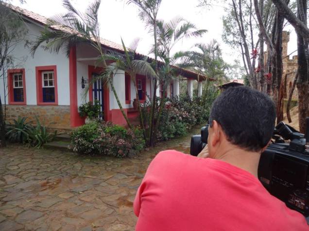 Osvaldo filmando as Almas