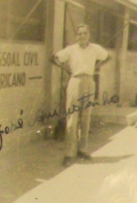 Novamente o Sr. José Augustinho na base dos americanos