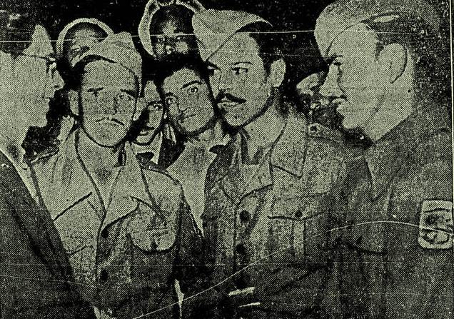 Soldados da FEB sendo recebidos no Rio de Janeiro