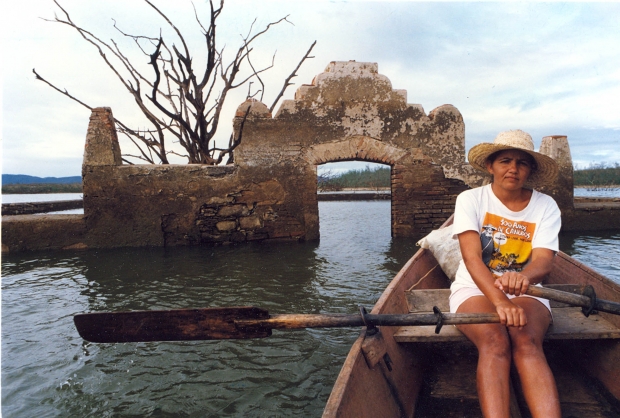 Ruínas da entrada do cemitério da antiga cidade de Canudos Arquivo/AE