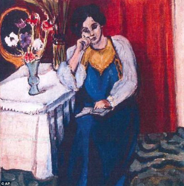 Entre as obras recuperadas em Munique está este quadro do francês Henri Matisse. Os historiadores de arte estão empolgados com a descoberta de uma pintura de Matisse esta.