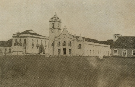 Igreja de Nossa Senhora da Expectação (Matriz de Icó) na década de 1920. Construção que remonta ao século XVIII