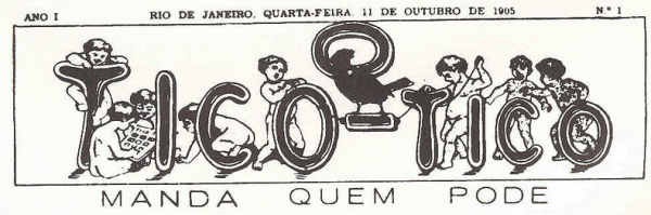 Logotipo da revista O Tico-tico. (foto: Wikimedia Commons)