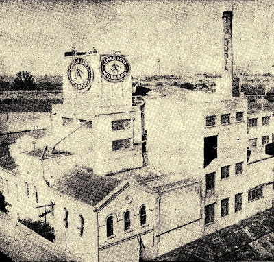 Fábrica Columbia, em Campinas, São Paulo - Fonte - http://pro-memoria-de-campinas-sp.blogspot.com.br/2011/02/memoria-fotografica-fabrica-columbia.html