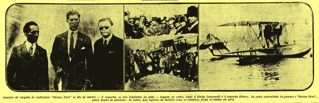 Os argentinos do Raid Nova York-Buenos Aires, passaram por Natal e pararam em na praia de Barra de Cunhaú, município de Cangauaretama.