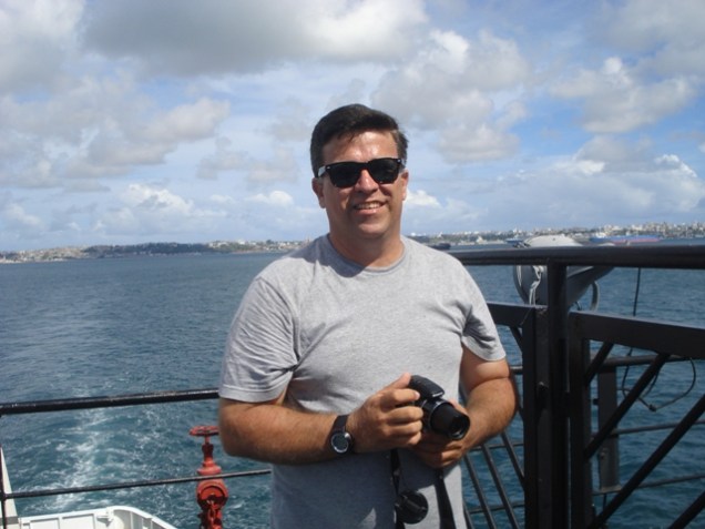 Seguindo para a ilha de Ferry Boat