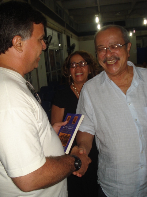 Com João Ubaldo Ribeiro na Ilha de Itaparica