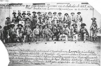 Lampião e seu bando após a derrota em Mossoró