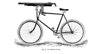 Modelo de bicicleta Pope utilizada na I Guerra Mundial