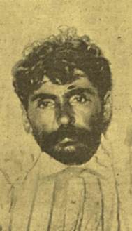 Silvino após sua captura em 1914