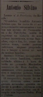 Jornal “A Republica”, em 21 de fevereiro de 1908