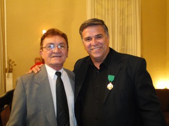 Junto a Iaperi Araújo, escritor, pesquisador e Presidente do Conselho Estadual de Cultura do Rio Grande do Norte