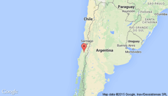 Avião foi encontrado ao sul da capital chilena Santiago