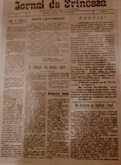 Jornal de Princesa durante a Guerra