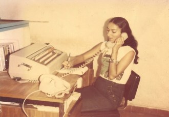 Telefonista Maria de Fátima da Silva, que fez contatos com o prefeito de Santa Cruz para esvaziar a cidade antes do rompimento da barragem