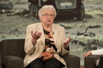Elfriede Seltenheim em recente entrevista na TV alemã - Fonte - www.welt.de