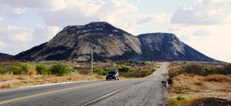 Serra da Rajada, expressiva paisagem do Sertão do Seridó Potiguar
