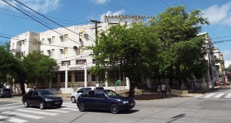 O velho hotel nos dias atuais.