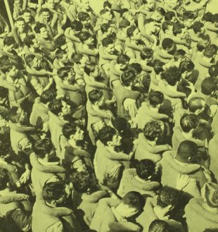 Um dos inúmeros treinamentos que os pracinhas realizaram para o caso de alguma emergência 