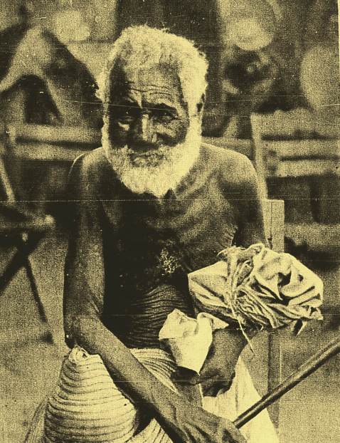 O idoso que aparece na foto era conhecido na região de Senhor do Bonfim como 