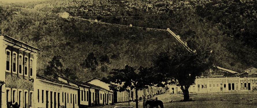 A cidade baiana de Monte Santo, outro local visitado pelo correspondente de A Noite.