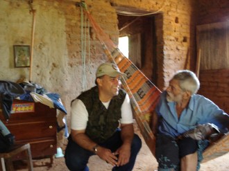 Junto ao Sr. Antônio Belo, do Sítio Tigre, que em agosto de 2009 me deu um fantástico depoimento