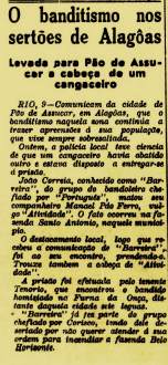 Jornal A República, Natal, edição de 12 de setembro de 1938