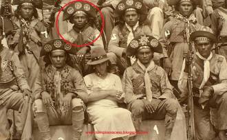 O cangaceiro Vinte e Cinco no destaque - Fonte - http://lampiaoaceso.blogspot.com.br