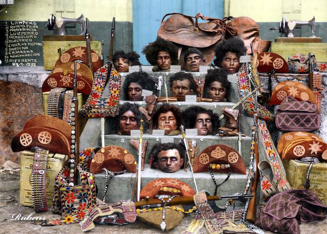 Cangaco foto colorida - Cpia