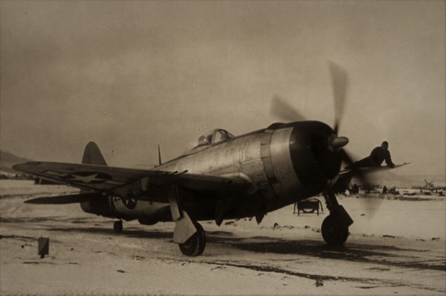 P-47D da USAAF na Europa.
