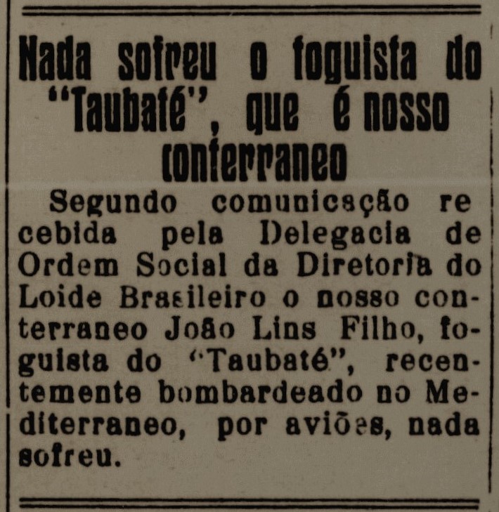 a ordem 4 abril 1941