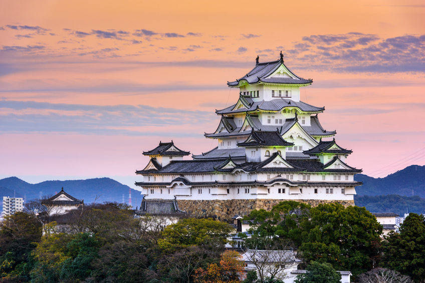 Himeji Castle in Japan