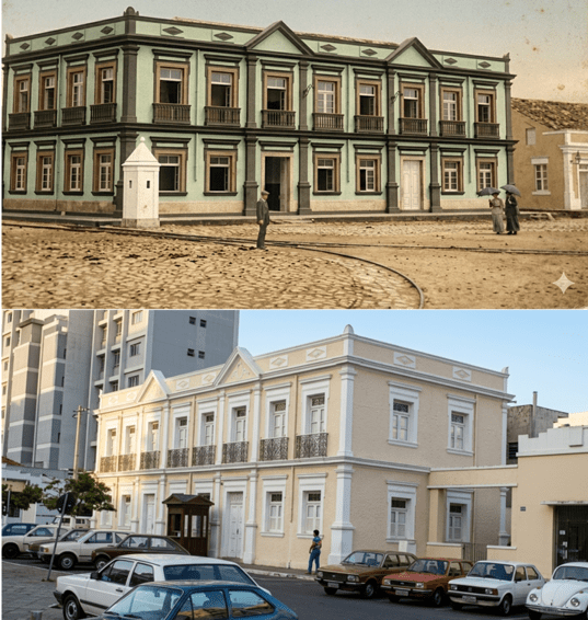 VOCÊ CONHECE A HISTÓRIA DO ANTIGO "QG" DA PRAÇA ANDRÉ DE ALBUQUERQUE? - Uma edificação que acompanhou mais de dois séculos da história do Rio Grande do Norte, foi sede de um governo revolucionário, quartel-general do Exército em Natal e hoje é um local dedicado a nossa cultura.
